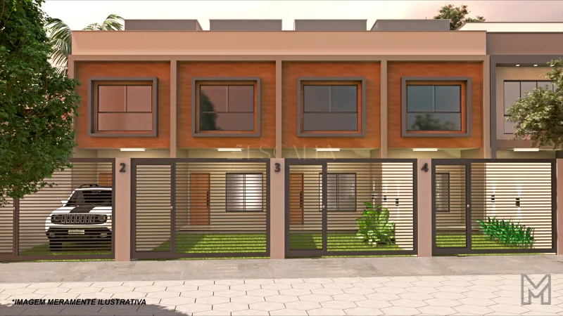 Sobrado Geminado Residencial á venda no bairro Costa e Silva