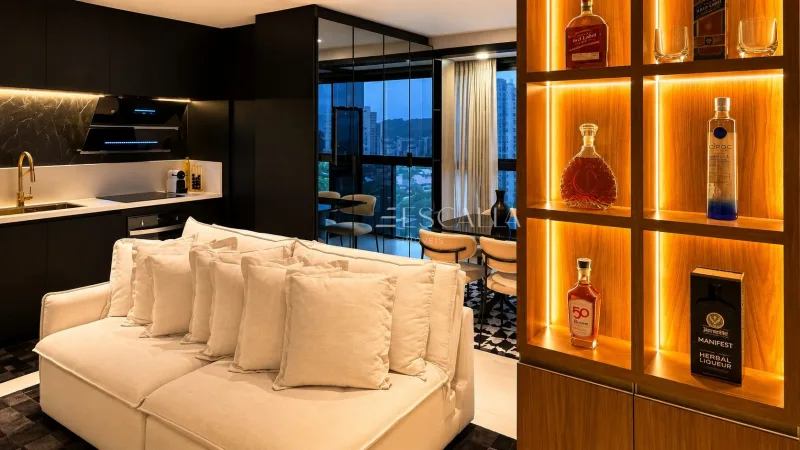 Apartamento mobiliado à venda no Atiradores | Flower Park Residence